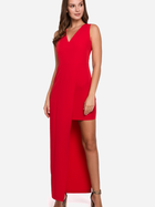 Плаття вечірнє літнє жіноче Makover K026 S Червоне (5903068461118) - зображення 1