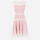 Плаття вечірнє коротке літнє жіноче Makover K030 S Рожеве (5903068461910) - зображення 3