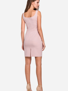 Плаття коротке літнє жіноче Makover K022 XL Світло-рожеве (5903068460623) - зображення 2