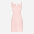 Плаття коротке літнє жіноче Makover K022 XL Світло-рожеве (5903068460623) - зображення 3