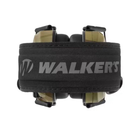 Навушники для стрільби Walkers Razor з шумопідсилювальним до 23db. койот - зображення 4