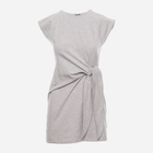 Sukienka koszulka krótka letnia damska Made Of Emotion M508 2XL Szara (5903068477904) - obraz 3