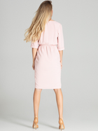Sukienka midi letnia damska Figl M702 L Różowa (5902194379946) - obraz 2