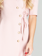 Sukienka trapezowa damska midi Figl M703 XL Różowa (5902194380119) - obraz 4