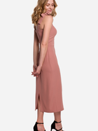 Плаття міді літнє жіноче Makover K046 XL Рожеве (5903068480140) - зображення 2