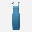 Плаття міді літнє жіноче Makover K046 XL Голубе (5903068480225) - зображення 3