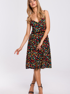 Плаття міді літнє жіноче Made Of Emotion M518 L Різнокольорове (5903068479380) - зображення 1