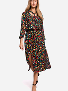 Плаття міді літнє жіноче Made Of Emotion M519 XL Різнокольорове (5903068478611) - зображення 1