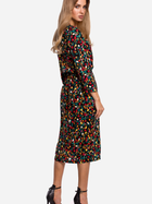 Плаття міді літнє жіноче Made Of Emotion M519 2XL Різнокольорове (5903068478628) - зображення 2