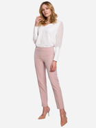 Spodnie damskie Makover K055 XL Różowe (5903068481468) - obraz 3