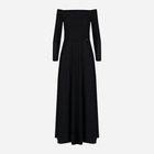 Sukienka długa jesienna damska Figl M707 S Czarna (5902194382618) - obraz 5