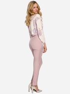 Spodnie damskie Makover K093 L Różowe (5903887621397) - obraz 2