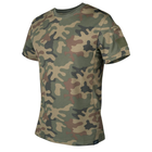 Футболка тактична Helikon-Tex Термоактивна XL Камуфляж TACTICAL T-SHIRT - TOPCOOL WOODLAND (TS-TTS-TC-04-B06-XL) - зображення 1