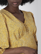 Плаття міді літнє жіноче Perso RBE220017F 2XL Жовте (5908312939825) - зображення 4
