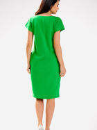 Плаття-футболка коротке літнє жіноче Infinite You M301 XL Зелене (5902360578746) - зображення 2