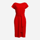 Sukienka midi letnia damska Awama A142 M Czerwona (5902360515567) - obraz 4