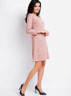 Sukienka krótka jesienna damska Awama A162 XL Różowa (5902360595606) - obraz 1