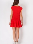 Sukienka krótka letnia damska Awama A94 XL Czerwona (5902360503212) - obraz 2