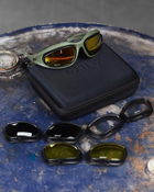 Поляризованные тактические очки Daisy C5 Desert Storm olive ВТ6029 - изображение 5