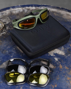 Поляризованные тактические очки Daisy C5 Desert Storm olive ВТ6029 - изображение 6