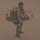 Футболка c рисунком Paratrooper S Olive Drab - изображение 3