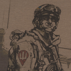 Футболка c рисунком Paratrooper S Olive Drab - изображение 4