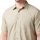 Сорочка тактична 5.11 Tactical Aerial Short Sleeve Shirt S Khaki - зображення 3