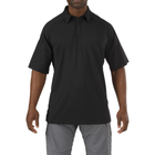 Футболка Поло тактична з коротким рукавом 5.11 RAPID PERFORMANCE POLO - SHORT SLEEVE S Black