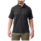 Футболка поло тактическая с коротким рукавом 5.11 Performance Polo - Short Sleeve, Synthetic Knit XL Black - изображение 3