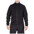 Куртка тактична флісова 5.11 Tactical Fleece 2.0 M Black - зображення 1