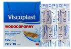 Wodoodporny plaster 3M Viscoplast Water 72 x 19 mm 100 szt (5902658380242) - obraz 1