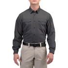 Рубашка тактическая 5.11 Tactical Fast-Tac Long Sleeve Shirt S Charcoal - изображение 1