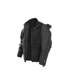 Куртка непромокаемая с флисовой подстёжкой L Black - изображение 3