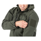 Куртка тактическая для штормовой погоды 5.11 Tactical Sabre 2.0 Jacket 3XL Moss - изображение 10