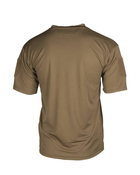 Футболка Sturm Mil-Tec Tactical T-Shirt QuickDry 2XL DARK COYOTE - изображение 2