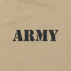 Футболка з малюнком ARMY Logo 2XL Tan 499 - зображення 3