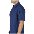 Рубашка тактическая с коротким рукавом 5.11 Freedom Flex Woven S/S S Olympian - изображение 3