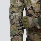 Комплект військової форми. Зимова куртка мембрана + штани з наколінниками UATAC Multicam XS - зображення 7