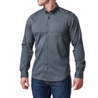 Рубашка тактическая 5.11 Tactical Alpha Flex Long Sleeve Shirt XL Turbulence Dby - изображение 3