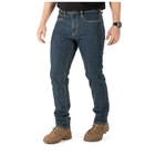 Брюки тактические джинсовые 5.11 Tactical Defender-Flex Slim Jeans W31/L36 TW INDIGO - изображение 4