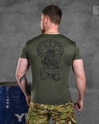 Тактическая потоотводящая футболка odin руны S - изображение 3