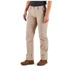 Штани тактичні жіночі 5.11 Tactical Apex Pants 0/Regular Khaki - зображення 3