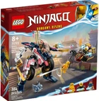 Конструктор LEGO NINJAGO Гоночный робобайк-трансформер Соры 384 детали (71792)