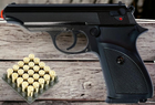 Стартовый пистолет SUR 2608 Black + Патроны 25 шт - изображение 3