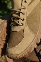 Кросівки Жіночі Літні Тактичні. Койот. Натуральна гідрофобна шкіра. 40р (26,6см) MSLF-2136-40 - зображення 4