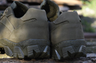 Кросівки Жіночі Літні Тактичні. Олива. Натуральна шкіра. 44р (29см) MSLF-2149-44 - зображення 5