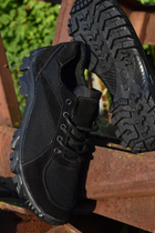 Кросівки Жіночі Літні Тактичні. Чорні. Натуральна шкіра. 43р (28,5см) MSLF-2139-43 - зображення 4
