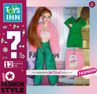 Lalka z akcesoriami Stnux Emily Fashion Pink 29 cm (5901583298080) - obraz 1