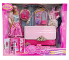 Lalka z akcesoriami Gazelo Doll With Wardrobe Bag Accessories 29 cm (5900949402864) - obraz 1