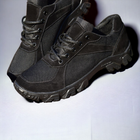 Кросівки Літні Тактичні. Чорні. Натуральна шкіра. 39р (25,5см) MSLM-1039-39 - зображення 2